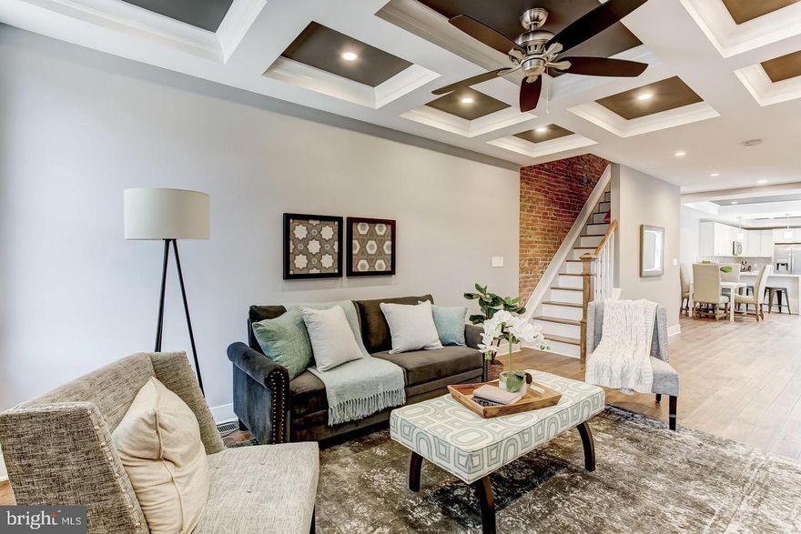 BRAND NEW 3 STORY CHAP RENOVATION LOCATED IN THE HEART OF CANTON. GLISTENING HARDWOODS CASCADE THROUGHOUT. ENJOY CUSTOM CABINETRY, UPGRADED TRIM AND PAINT PACKAGE, IMPORTED TILE, GRANITE COUNTERTOPS, SS APPLIANCES IN DESIGNER CHEF'S KITCHEN. TONS OF NATURAL LIGHT. HIGH CEILINGS. TONS OF STORAGE. WALK-IN SHOWERS. WALK-IN CLOSETS. SPACIOUS 4 BEDROOMS WITH 4.5 BATHROOMS. EXPANSIVE ROOF DECK FOR ENTERTAINING. OVERSIZED OFF STREET PARKING PAD. CLOSE PROXIMITY TO RETAIL SHOPPING, LOCAL DINING, PATTERSON PARK, AND ALL MAJOR HIGHWAYS. BUILDER SAMPLE PHOTOS.