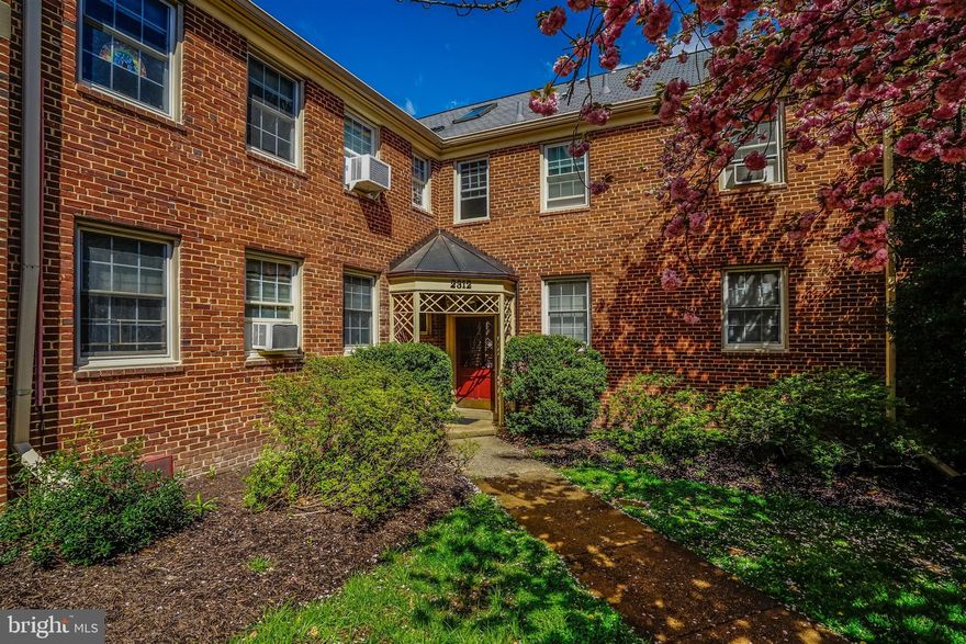Gorgeous Rock Creek Village loft with lots of light, custom wood beams, cathedral ceiling, skylights. One of several grandfathered lofts, it is larger than most RCV lofted units. Updated kitchen with marble countertops, breakfast bar, custom-built cabinetry/pantry, and stainless steel appliances, including convection oven and Bosch dishwasher. Ceramic tiles in kitchen and bathroom. Recently refinished hardwood floors on the first level and wood-burning fireplace in the living room. New GFI outlets throughout, cable access in every room, and upgraded electrical in the loft, including vented-out air conditioning unit and vented washer/dryer (appliances on order). Loft includes walk-in closet (loft) and extra storage spaces. Condo fee includes all utilities. The Community is filled with charm and character. Open courtyards, beautiful landscaping. Pet friendly. Walking distance to Rock Creek Park, Rock Creek Shopping Center, and future Purple line. Silver Spring Metro 0.5 mile away. The community has a picnic/grilling patio, playground, and bike room.