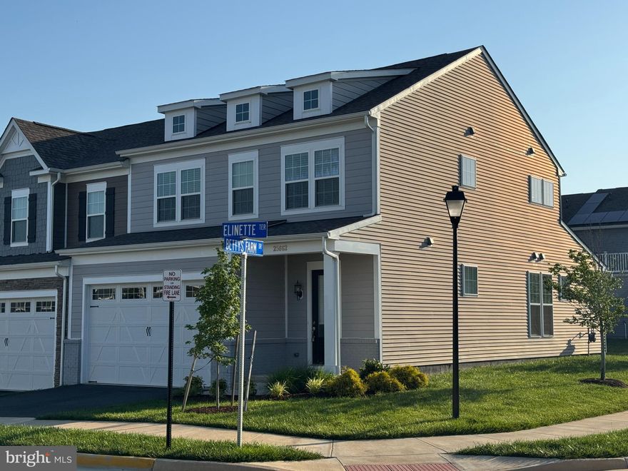 Welcome to this beautifully maintained, nearly new end-unit townhouse in a vibrant 55+ active adult community in the heart of Chantilly, VA (Loudoun County). Built just 3.5 years ago and in pristine, like-new condition, this two-level home offers modern comfort and thoughtful design, with convenient access to Route 28, Route 50, I-66, the Dulles Toll Road, and Dulles International Airport. The main level features a spacious owner’s suite with an upgraded luxury bath and walk-in closet, a gourmet kitchen with white cabinetry, stainless steel appliances, quartz countertops, and an oversized island, and a bright family room with a cozy electric fireplace that opens to a screened-in covered porch — the perfect space to relax and unwind.

Upstairs, you’ll find a large, versatile loft ideal for an office, lounge, or media room, along with two generously sized bedrooms and a beautifully upgraded full bathroom. As an end-unit, the home benefits from extra windows with southern exposure, flooding the interior with natural light. A two-car garage offers ample parking and storage. Community amenities include a clubhouse, fitness center, and pool. Key features include 3 bedrooms, 2.5 bathrooms, main-level owner’s suite, open-concept living, and a screened-in porch. Professionally maintained landscaping with lawn care included in the HOA. Available for move-in starting July 10. Owners seek tenants with at least one household member aged 55 or older for a minimum 12-month lease.