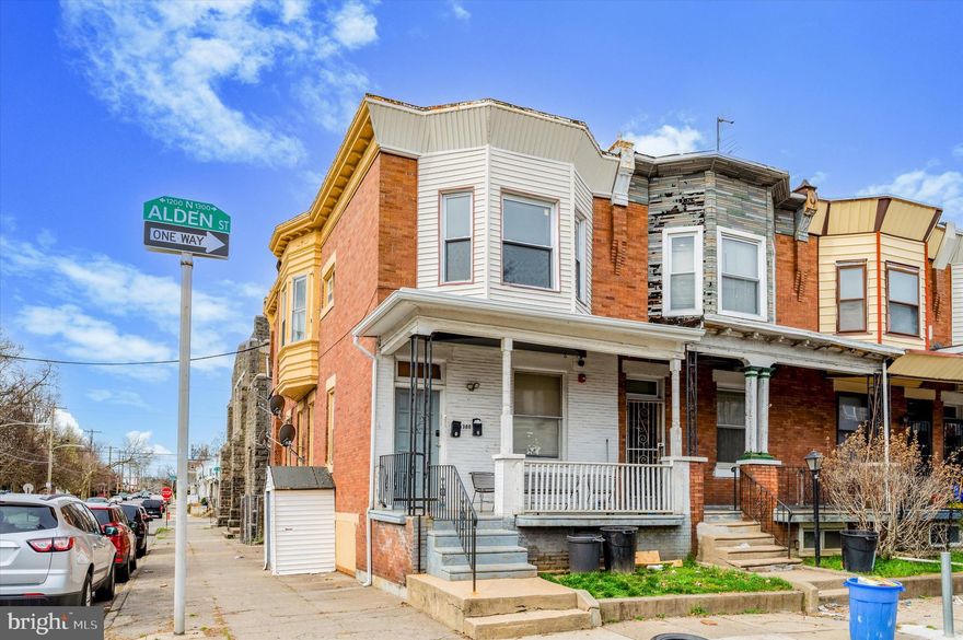 Welcome to 1300 N Alden St, an exceptional turnkey triplex located in the heart of Philadelphia's vibrant and developing neighborhood. This property offers an excellent investment opportunity with three ready-to-rent units, making it ideal for both seasoned investors or homeowners looking to house hack.

This property features three separate units, each offering its own unique living space and amenities. new roof installed in March 2024. Whether you're interested in renting out all units for maximum income potential or living in one while renting out the others, this triplex offers flexibility and versatility to suit your needs.

With three fully equipped units, this property presents an attractive income-generating opportunity. Rent out all three units to maximize your investment returns, or live in one unit and let the rental income from the other two units offset your expenses—a strategy commonly known as "house hacking."

The triplex is in excellent condition, ensuring a hassle-free transition for both investors and tenants alike. Each unit is move-in ready, saving you time and money on renovations or upgrades.

Situated in a developing neighborhood, 1300 N Alden St offers the potential for future appreciation in property value. Investors can capitalize on the ongoing development and revitalization efforts in the area, making this property a promising long-term investment.

Located in Philadelphia, PA, this property offers easy access to a wide range of amenities, including shops, restaurants, parks, and public transportation options. 

 Add this triplex to your investment portfolio and benefit from steady rental income and potential property appreciation.
Take advantage of the opportunity to live in one unit while renting out the others, effectively reducing your living expenses and building equity in real estate.

1300 N Alden St presents an excellent opportunity to acquire a turnkey triplex in a developing neighborhood in Philadelphia. With three ready-to-rent units, flexible investment options, and a convenient location, this property is sure to appeal to investors and homeowners alike. Don't miss out on the chance to own a piece of this thriving community—schedule a showing today!