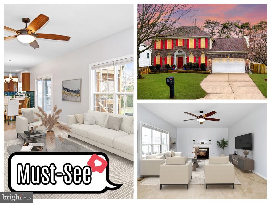 ✨ Welcome home to 14770 Courtlandt Heights Rd, Woodbridge, VA — a beautifully maintained 3-level brick-front single-family home offering the space, updates, and flexibility today’s buyers are actively searching for 🏡. Set on a large, fully fenced backyard, this home is ideal for entertaining, pets, gardening, and everyday outdoor living.

Inside, the thoughtful layout delivers both comfort and versatility. The upper level features four generously sized bedrooms, while the finished basement includes a bonus room that can easily function as a fifth bedroom, guest suite, home office, or gym — perfect for modern living. The updated kitchen serves as the heart of the home with quartz countertops and appliances approximately two years young, creating a stylish and functional space for cooking, gathering, and hosting 🍽️.

Major recent upgrades provide peace of mind and true move-in readiness, including a new roof with 30-year architectural shingles, an HVAC system replaced in November 2025, and a water heater installed in 2017 🔧❄️🔥. Step outside and enjoy exceptional outdoor living with a covered deck featuring a built-in pet ramp, a stamped concrete patio ideal for entertaining, and an in-ground sprinkler system that keeps the lawn lush with minimal effort ☀️🌿.

The location is a standout. This home is conveniently situated just minutes from the highly anticipated Quartz District, an exciting upcoming mixed-use destination set to bring new shopping, dining, residential options, and vibrant community spaces to the area — a major benefit for lifestyle and long-term value 📈. Commuter routes, shopping, dining, and everyday conveniences are all easily accessible, making this an excellent choice for both today and the future.

With its combination of condition, space, outdoor amenities, and proximity to one of Prince William County’s most transformative developments, this move-in ready single-family home is a rare opportunity. Schedule your private showing today and experience all that this Woodbridge property has to offer.