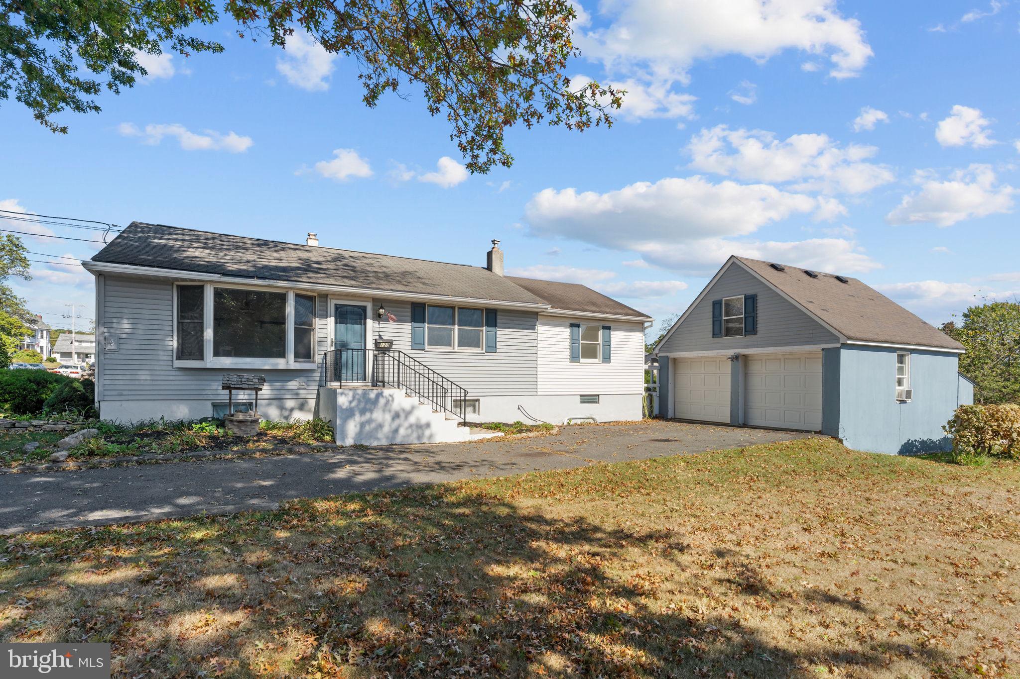 ***Final and best offers due Monday 9/29 at noon multiple offers received. No escalation clauses will be considered ***
Don’t miss this rare opportunity to own a cozy two-bedroom rancher just a short walk from the charming shops and restaurants of downtown Perkasie. This move-in ready home features a private patio, perfect for relaxing or entertaining, and a two-car detached garage with an upper level offering even more potential. A full basement provides ample storage space or room to expand. Whether you're looking to downsize, invest, or make it your own, this property offers comfort, convenience, and value in a prime location.