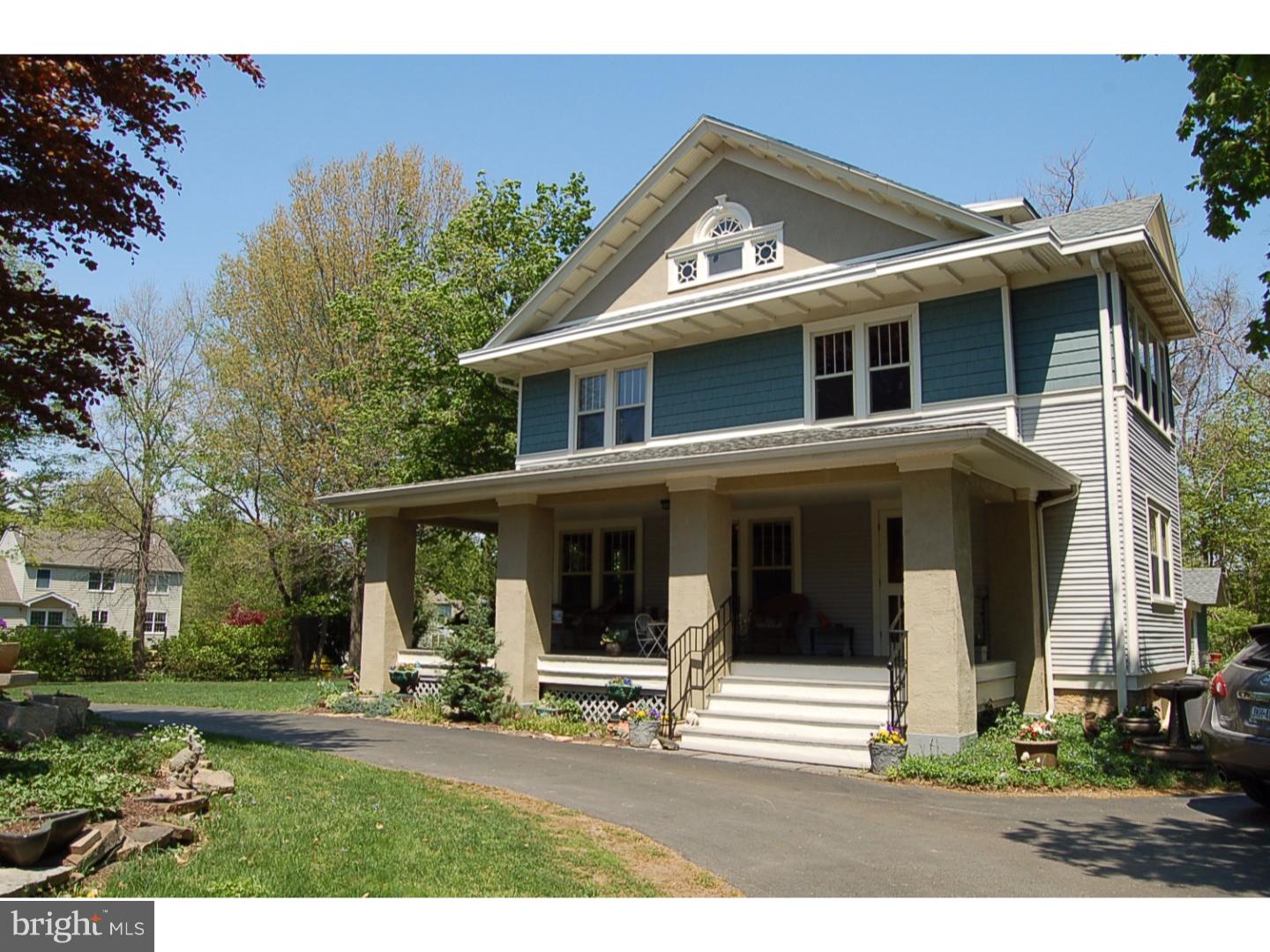 Fabulous  Classic Arts & Crafts 'Historical' 3Story Single just outside the Boro tucked away in East Bradford!!  "Sears" Catalog House -- The Saratoga Model... Indescribably Delicious & Delightful 2600Sqft 5Bedroom 1.5Bath LUSH Landscaped Acre: Glorious Perennial Gardens, Mature Shade, Sun Drenched Areas + Circular Drive. Rich Original Architectural Style AND 21st Century Updates!  Warm Hardwoods,  Natural Oak Moldings, Butterfly Staircase, Period Lighting & Fixtures, Wood Burning Fireplace, Stained Glass Windows, Arched Openings, Windows Everywhere, Super Closet Space, French Doors and more... Updated Systems, Central Air, Public Water & Sewer. oh my... such a great house AND Life Style, Private & Quiet, you would not know that you are a few feet from W.C. Boro!  A house to fall in love with... This 'Sears Kit' Home from yesterday is a Home for today!!  The front porch is just waiting for your wicker furniture & a mint julep!!  **See the Virtual Tour for Floor Plans.