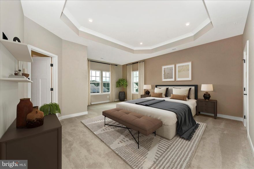 HUGE PRICE REDUCTION-- $499,000   DON'T WAIT 
Luxurious & Spacious Picasso Model – Move-in Ready! Discover the Picasso model in the sought-after Westphalia Community—offering 2,751 sq. ft. of elevated living in a premium upper-level end-unit condominium townhouse. Designed as the builder’s MODEL HOME, this residence is loaded with superior upgrades, making it stand out from the rest. Never lived in and ready for immediate move-in, this stunning property features 9 ft ceilings and a bright open-concept design, perfect for modern living and entertaining. Exceptional Features: 3 Bedrooms, 2 Full Baths, & 1 Half Bath – spacious and thoughtfully designed Gourmet Kitchen – oversized island, quartz countertops, and GE upgraded stainless steel appliances Expansive Balcony – the ultimate entertainment space, complete with a gas color-changing fireplace and recessed lighting Primary Suite Retreat – dual walk-in closets, a comfortable sitting area, and an oversized spa-inspired shower with dual vanities Generously Sized Bedrooms – each featuring large double closets with ample space for queen+ beds and dressers Resort-Style Community Perks: Live in a vibrant neighborhood enriched with top-tier amenities: ✔ Sparkling pool & clubhouse ✔ Scenic walking trails ✔ Dedicated dog park ✔ Exciting future retail shopping & conveniences