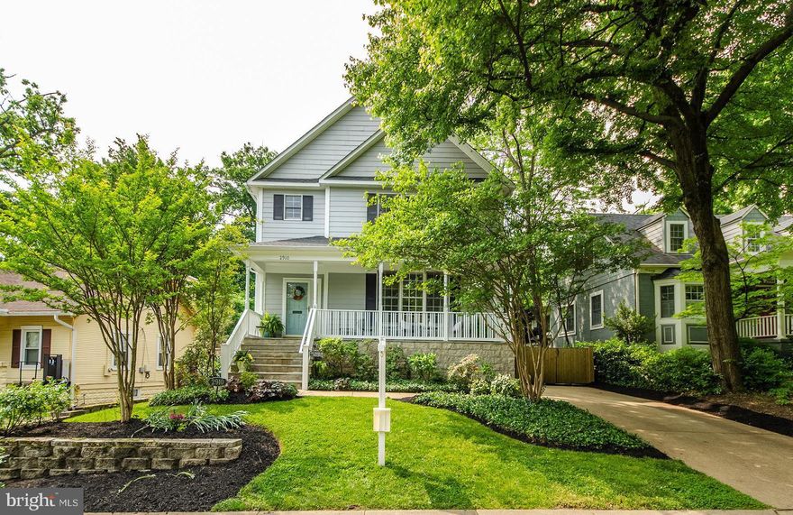 Direct Parkside Locale and Just Steps to Clarendon! Commandingly sited, newer home on what some may say is quite possibly THE best lot in Clarendon.  This charming 2001 built, farmhouse inspired Craftsman is nestled on a lovely 6,799 sq ft garden lot directly across from the expansive neighborhood park offering playgrounds, considerable green space and the Lyon Park community center. The relaxing “iced-tea sipping” front porch leads to a welcoming entry foyer and an open & airy home featuring 4,150 well designed sq ft over the 3 fully finished levels.  Enjoy the sweeping living room with fireplace and custom built-in surround shelving, main level powder room, gracious dining room with cheerful bay window, “top-chef” worthy island kitchen with adjoining breakfast area, open concept family room with 2nd fireplace and adjacent backyard screened porch. There are 4 exceptionally spacious bedrooms including a vaulted owner’s retreat with walk-in closet and spa bath as well as a sizeable finished walk-out lower level with brand new LVP flooring throughout, a roomy recreation room, 3rd full bath and office/in-law suite with walk-in closet. (Please note: the window height in the lower level in-law/bedroom 4 is slightly higher than county bedroom egress requirements.) You will also find gleaming hardwood flooring, cheerful light & bright exposures, tasteful paint finishes, oversized windows and a young roof. All sited on a lovely, level fenced garden lot with gorgeous established landscaping, a relaxing backyard Trex screen porch and deck and an enviable commuter’s dream locale that’s just minutes to town and Metro.  Come see why the Lyon Park/Ashton Heights neighborhood is so popular with today’s home buyers!  All just a few blocks from Clarendon Metro, Bike Share, ZipCar and retail, dining and entertainment along the vibrant Orange Line corridor.  Seller requests any offers be submitted by 1 pm on Tuesday, 5/23/23.