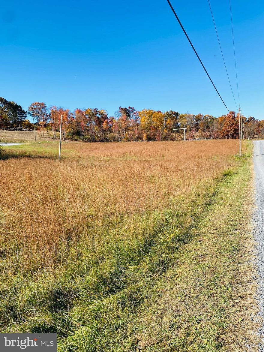 Bring your dream home plans, bring your horses, bring your chickens, and come check out the views from your future front porch! 3.74 Beautiful Acres located in the highly coveted district of Hedgesville! This gorgeous lots features panoramic views, onsite septic and well and plenty of room to grow! Don't miss this wonderful opportunity to own your slice of Almost Heaven!