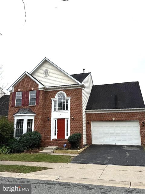 743 SUMMER WALK DRIVE GAITHERSBURG MD 20878