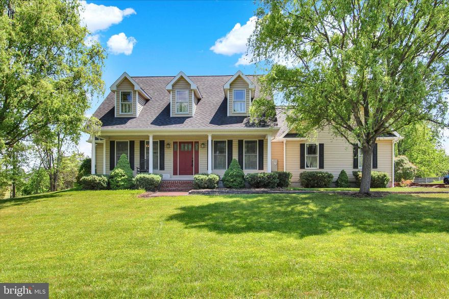 Welcome to this beautifully maintained Cape Cod situated on 4.46 scenic acres in Gettysburg! This spacious home offers a warm and inviting layout with hardwood floors, abundant natural light, and timeless charm throughout. The kitchen features ample cabinetry and workspace, opening nicely for everyday living and entertaining. Relax in the comfortable living areas with vaulted ceilings and enjoy peaceful views from nearly every window. Outside, the expansive lot provides room to roam, mature trees, and a picturesque setting perfect for enjoying country living while still being conveniently located near Gettysburg amenities and commuter routes. A wonderful opportunity to own a private retreat with space, character, and comfort!