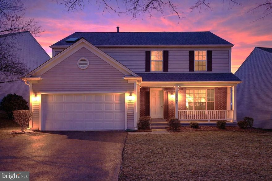 Freshly painted from top to bottom, this spacious 4-bedroom, 3.5-bath Colonial with a two-car garage offers three finished levels of comfortable living in Germantown’s desirable Milestone community. New modern light fixtures and updated door hardware throughout give the home a bright, contemporary feel.
The main level features hardwood floors and a traditional yet highly functional layout with formal living and dining rooms, an eat-in kitchen with newer appliances, and a step-down family room with a gas fireplace and sliding doors leading to the rear deck—perfect for relaxing or entertaining. A powder room completes the main level. Upstairs, the primary suite features soaring ceilings and a bright bath with a soaking tub, dual vanities, and a separate stall shower. The laundry room with a utility sink is conveniently located on the upper level and offers ample storage space. Three additional bedrooms complete this level, including one with private access to the shared hall bath, which features two separate vanity areas designed for both privacy and functionality.
The walk-up lower level offers a large recreation room, a full bath, and unfinished storage space with room to expand or customize. Recent updates include a water heater (2023) and furnace (2020). Roof (2018).  Milestone is a well-established Germantown community known for its walking paths, green spaces, and recreational amenities, including a community pool, tennis and basketball courts, playgrounds, and access to the Germantown Greenway Trail. The neighborhood is just minutes from Milestone Shopping Center with Target, Home Depot, dining, and everyday conveniences, and a short drive to Wegmans, additional retail, and major commuter routes, including I-270, Route 355, and the MARC train.