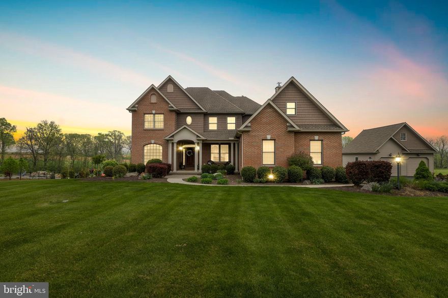 Highest & Best by Saturday 5/4 @ 9:00pm! Discover Serenity and Luxury on Your Sprawling 3.7-Acre Estate. Nestled in a tranquil and private setting, this expansive 3.7-acre property offers a rare combination of seclusion and sophistication. The estate boasts a 5-bedroom, 4.5-bathroom residence that exudes comfort and elegance. As you step inside, the grandeur of the vaulted ceiling in the family room will take your breath away, complemented by a towering fireplace that serves as the heart of the home. The open and airy space invites you to relax and enjoy the peaceful surroundings. The home features a full finished walk-out basement, meticulously designed for entertainment and leisure. It includes a cozy seating area with a gas fireplace, a wet-bar perfect for hosting, a game area for playful afternoons, and a state-of-the-art home theatre for unforgettable movie nights. Step outside to your personal oasis where a saltwater in-ground pool awaits, promising endless summer fun and relaxation. The property’s water feature with pond creates a serene ambiance, while the endless views of the landscape offer a backdrop of natural beauty that changes with the seasons. This is more than a home; it’s a lifestyle. A place where every day feels like a getaway, and every moment is an opportunity to create lasting memories. Welcome to your dream estate.