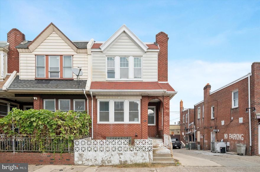 Discover the charm of this traditional end-of-row townhouse nestled in the heart of Philadelphia, where timeless elegance meets modern convenience. Built in 1925, this home boasts classic masonry construction that exudes character and warmth. With a cozy lot size of just 0.03 acres, it offers a manageable outdoor space perfect for gardening or enjoying a quiet moment. Step inside to find a full basement with garage access, providing ample storage and the potential for additional living space or a workshop. The attached garage ensures your vehicle is protected from the elements while offering easy access to your home. This property is a blank canvas, ready for your personal touch. Imagine creating your dream kitchen or a serene retreat in the living area, where you can unwind after a long day. The traditional architectural style invites you to embrace the rich history of the neighborhood while enjoying the comforts of modern living. Located in a vibrant community, you'll find yourself just moments away from local shops, parks, and dining options, making it easy to enjoy the best of city life. Whether you're looking for a cozy starter home or an investment opportunity, this townhouse offers the perfect blend of potential and charm. Don't miss your chance to make this delightful property your own!