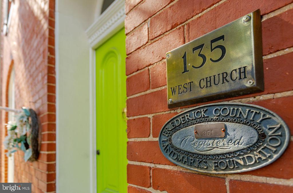 FREDERICK HISTORIC DISTRICT - Residential