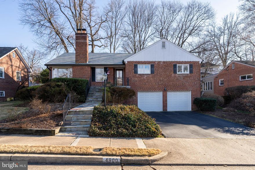 Built in 1950,  the strong fundamentals of this Brick Rambler shine offering solid construction,  a functional floor plan valued for its simplicity and single level living  with well-proportioned living areas. You will find oak hardwood flooring, (including under the carpeting), replacement windows (with custom integrated blinds) wood -burning fireplaces, and  abundant natural light throughout. The main level has been enhanced with the addition of an expansive family room. The eat-in kitchen  is equipped with stainless steel appliances and granite countertops.  A circular staircase leads to the  full lower level with access to an over-sized two-car attached garage.  This home has  a Wessex Home Elevator providing versatility (transporting groceries, luggage, laundry between floors) and/or supports aging in place.  
  This  home is ready for thoughtful modernization and it presents a compelling opportunity for cosmetic updating  in a highly desirable location. A location that continues to drive long-term value ...  close to schools, parks, commuter routes, and neighborhood amenities—an opportunity driven by location, space, and enduring value.