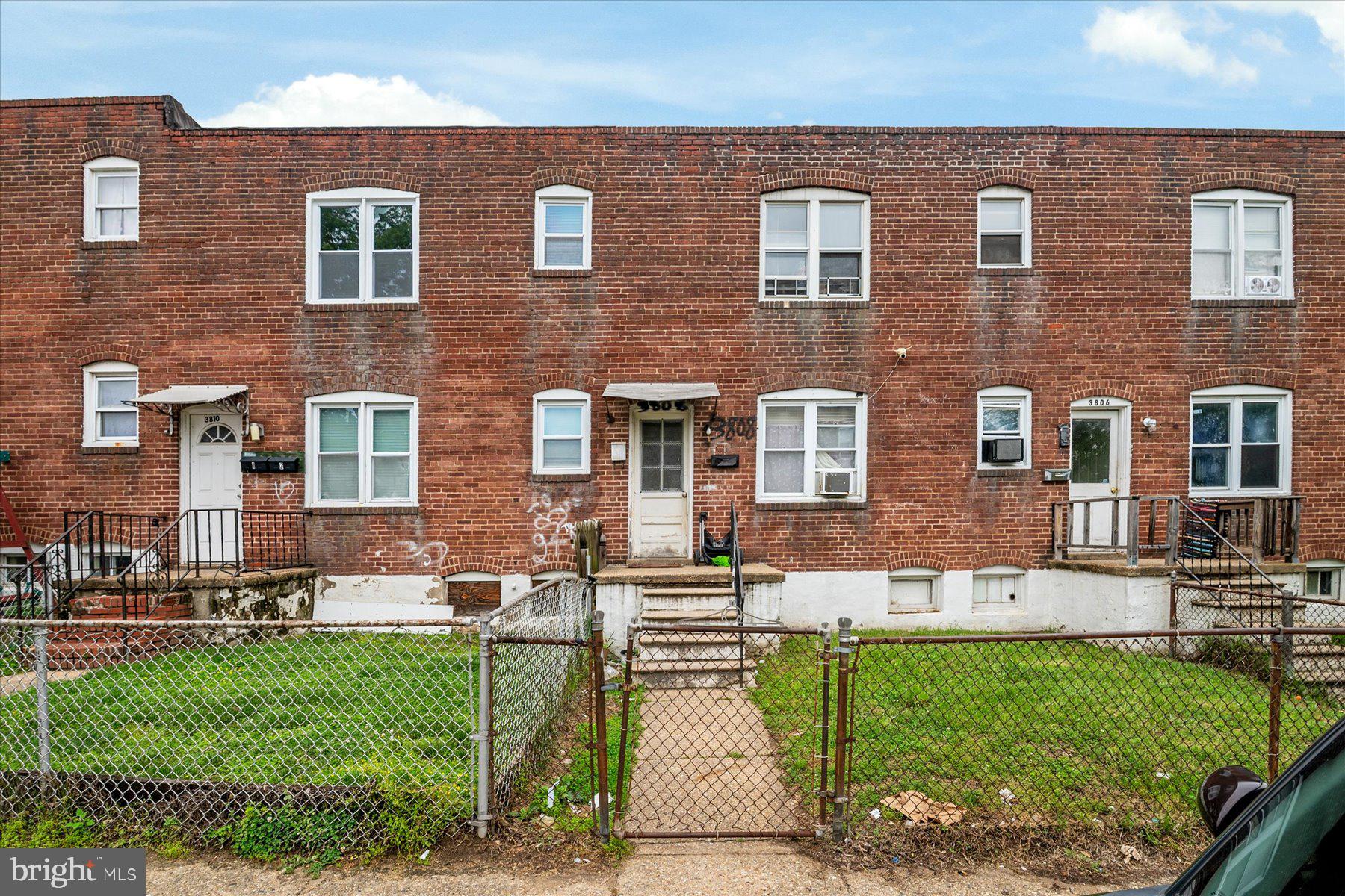 Investor opportunity! This 2-unit multifamily property features two spacious units. One is two levels with 3-bedroom,1-bathroom and other is a 2 bed, 1 bath unit. Both with strong rental potential and plenty of upside for improvements. Perfect for value-add investors looking to renovate and increase equity. The property offers separate entrances and functional living spaces, providing flexibility for future upgrades. Positioned in a rental-friendly area with consistent demand, lease information is available upon request—great chance to create long-term value. Seller prefers to sell as a package with 216 Charles St, 46 & 30 Talbot, 613 Baltic, and 3804, 3806, 3808 Leadenhall.