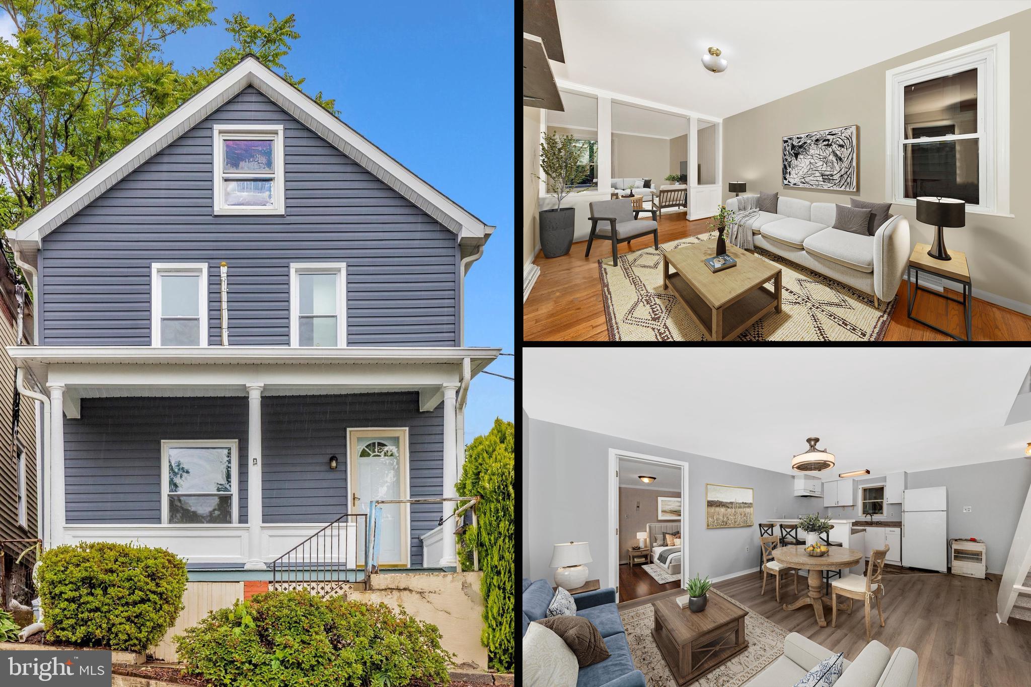 Location! Location! 5 min ride on a bicycle or 10 Minute walk to C&O Trail / Potomac river!!! Access to hiking, biking or kayaking has never been so great! This home checks a lot of boxes! This home could be one or two units!!! It has a 2nd kitchen that could be a "in-law suite" or an investment home. You could rent out 2 sides or 1 side. The home has a 2nd entrance to be able to give you flexible options to meet the demands of any buyer! The original hard wood floors have just been refinished and with a NEW Roof, Updated Electric Service and many updates throughout, make this charming home ready for someone to move right in! Do not wait this one will not last long!