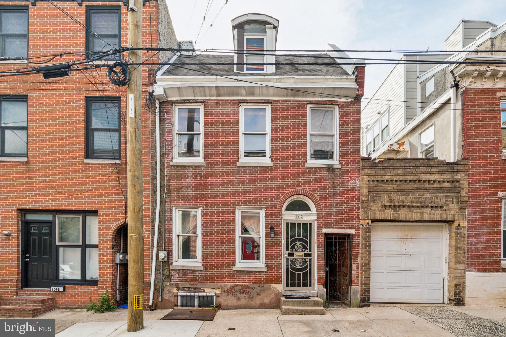 Welcome to this charming fixer-upper in the heart of Northern Liberties ready for you to unleash your creativity! This property, brimming with potential, offers a unique blend of historic charm and modern urban living. Located within walking distance to popular restaurants, cafes, boutiques, and parks, you’ll enjoy the best of city life while being surrounded by a vibrant community.
This spacious 3-bedroom, 2.5 bathroom home features an open floor plan that invites natural light into each room. The original exposed brick fireplace provides a warm, inviting atmosphere, perfect for those looking to infuse their personal style. With a little vision, you can transform the outdated kitchen into a culinary oasis or create a stunning primary suite from the generously sized bedrooms.
The basement offers additional space that can be converted into a cozy den, home office, or ample storage. Outside, the backyard is a blank canvas ready for your landscaping dreams or head to your 3rd floor deck for summer barbecues and gatherings.
Whether you're a seasoned investor or a first-time home buyer ready to roll up your sleeves, this property represents a fantastic opportunity to build equity in one of Philadelphia’s most sought-after neighborhoods. Don’t miss your chance to craft your dream home while benefiting from this vibrant and rapidly appreciating community! Schedule a showing today and let your imagination take the lead!