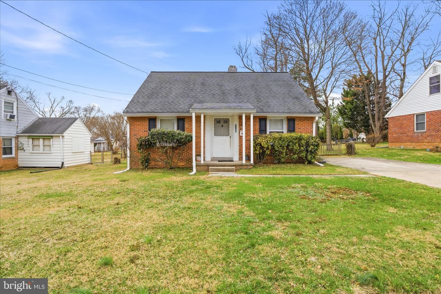 Tucked into a prime pocket of Rockville, 1105 Edmonston Drive is all about location, lifestyle, and land. Set on a spacious, beautifully positioned lot, this property offers the kind of outdoor space that’s getting harder and harder to find, perfect for entertaining, expanding, or simply enjoying your own private retreat.
Inside, the home features 4 bedrooms and 1 full bath, offering flexibility for a variety of living situations—whether you need extra space for guests, a home office, or future possibilities. It’s the perfect canvas to update, personalize, and truly make your own. The setting is unbeatable, with easy access to commuter routes, shopping, dining, and everything that makes Rockville such a sought-after place to live. Whether you’re heading into the city or staying local, convenience is always on your side. Opportunities like this don’t come around often, a generous lot, a solid footprint, and a location that truly delivers. Bring your vision and unlock the potential.  Seller will need a 2 week rent back.