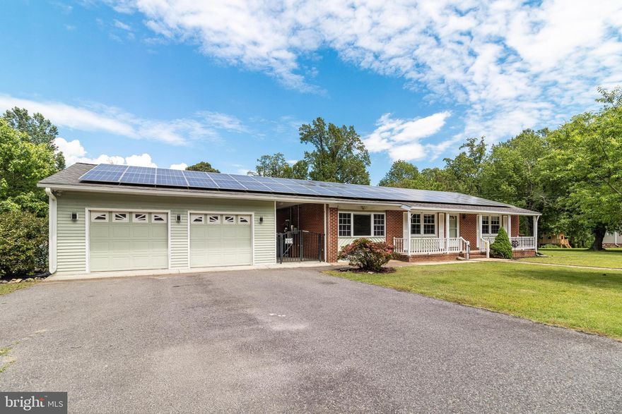 🏡 COLONIAL BEACH – Bluff Point Beauty!
One-Level Living | 3 Bed | 2 Bath | Solar Panels | Pool | Generator | 2-Car Garage | Two Lots
Experience the ease and comfort of one-level living in this meticulously maintained 3-bedroom, 2-bath brick home, located just a few blocks from the water in the desirable Bluff Point area of Colonial Beach.
🌞 Energy-efficient solar panels (installed in 2022) VERY LOW ELECTRIC BILLS!!!
🏡 Luxury Vinyl Plank flooring throughout
🍽 Renovated kitchen with granite countertops & upgraded cabinetry
🛏 Spacious primary suite addition (24' x 24') with a beautifully tiled walk-in shower and massive walk-in closet/dressing area
⚡ Whole-house Generac generator
Step outside to your entertainer's dream backyard featuring:
🌺 A large patio for relaxing and entertaining
🐟 A stunning Koi pond
🏊 A 27' above-ground pool with attached deck
♿ An aluminum ramp for rear accessibility
A breezeway connects the home to a generous 2-car garage with ample workshop/storage space — perfect for tools, hobbies, or even your golf cart!

All this is situated on two lots (Lot 10 & Lot 11) for extra room and flexibility. Just a short drive to shopping, dining, and marinas in this charming riverfront town.
Prequalification: 620 (+) Credit Score
Minimum Income- $82,800.00