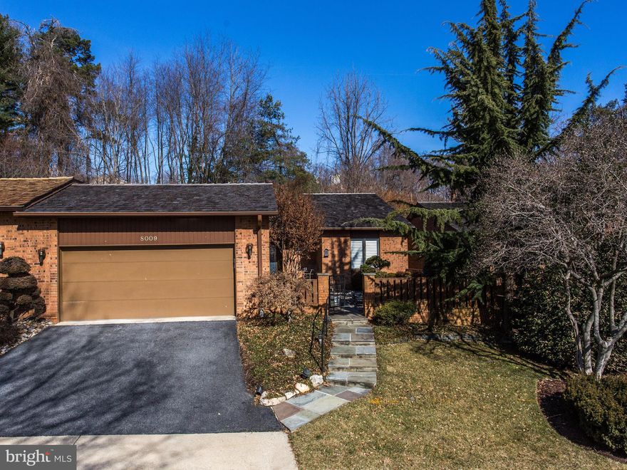 This gorgeous contemporary home close to it all & nestled in a private/quiet cul-de-sac offers 3 BR w/ 2 master suites (rm in basemnt can be used as 4th BR), spacious living area incl. gourmet Kitchen w/granite, ss upgraded applcs. & cbnts, Dining rm.  flows to grand Family Rm w/ gas fireplace. Basement has more finished living space/storage/craft rm. Private front & back slate patios. 2 yr roof.