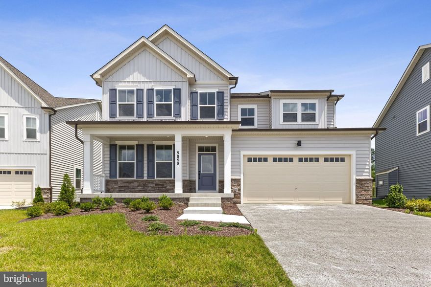 BRAND NEW IMMEDIATE DELIVERY HOME!!! Welcome to our Newton plan featuring lots of designer appointments throughout and backing to a wooded wonderland! The exterior of this home speaks to you as you approach it and showcases a beautiful landscape pkg, front porch, glass entry door w/upgraded hardware & upg lighting pkg.; Enter inside and feel the openess of this layout which features a huge flex room perfect for a dining or living room, light filled gourmet kitchen w/island, quartz counters, white cabinets, walk-in pantry, & ss appliances; adjoining the kitchen is the morning room for your table or additional seating area; a cafe for your morning coffee, and a large great room w/gas fireplace for family time and entertaining. Proceed upstairs on the oak steps and you will find 4 spacious bedrooms including an in-law suite & dual entry hall bathroom w/double bowl vanities; The master bedroom features a huge walk-in closet and spa-type shower w/bench. In the basement you will find a finished rec room and den perfect for a home office or playroom. Take the exit from the basement to your private backyard perfect for barbecues or just taking it easy w/your furry friends. This gorgeous home sits on one of our finest homesites backing to wooded conservation area for complete privacy! Unbeatable location-just minutes to Rt. 210 & I-95, shopping, & dining. Excellent schools including the #1 rated high school in Charles County, Northpoint High. Schedule your private viewing today!