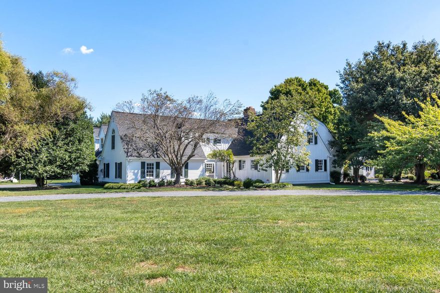 Welcome to Canterbury South, where luxury and convenience meet in the heart of the Oxford Road Corridor. 6239 Waterloo Dr, is a beautiful 4 bedroom, 4.5 bathroom home positioned on 2.6+ meticulously maintained acres, offering a serene retreat just moments away from Easton and Oxford. This home underwent a full interior renovation delivering a masterpiece of modern design and functionality. Completed from 2020-21 this renovation was not just a cosmetic upgrade but a complete reimagining of the home's layout and amenities. Every aspect of the home was carefully considered and enhanced, from the upgraded systems to the architectural additions that transformed the first floor. The vision was clear: to create an open concept space for family and friends that maximized views of the expansive yard and landscape. The addition of 400 square feet of living space allowed for the creation of a custom gourmet kitchen, dining, and gathering area - a central hub for family and friends to come together and enjoy each other's company. The open wood beam ceilings and custom hand-scraped floors add a touch of rustic charm, while flooding the space with natural light to create a welcoming atmosphere. 
With four beautifully appointed bedrooms and four and a half baths, there's ample space for everyone to spread out and relax. The newly opened first floor boasts a seamless flow from room to room, creating a sense of cohesion and connectivity throughout. 
This renovation was not just about aesthetics - the home has been refreshed from the outside in with a new lifetime architectural grade roof, new BAT septic system, new fully conditioned and easily accessible crawl space, new high-efficiency HVAC systems, new thermo-grade windows and fresh insulation ensuring comfort and efficiency for years to come. 
Step outside to the pool area, conveniently located off the family room, where you can relax and unwind in your private oasis. The pool was fully renovated in 2021  with a sparkle plus Gunite finish, new hand set tile and coping, new pool filter and pump, new gas line and pool heater as well as a reimagined landscape design to connect the pool and patio to the beautifully landscaped yard. 
6239 Waterloo Drive is more than just a house, it's a retreat, a family sanctuary, and a testament to the beauty, thoughtful design and meticulous craftsmanship of this Eastern Shore home.