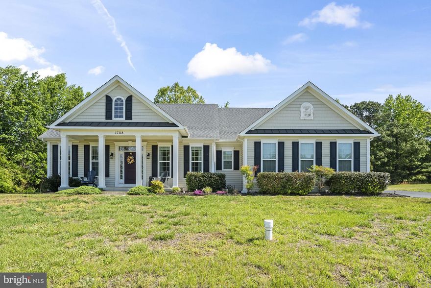 Welcome to 17118 Sweetwater Ct—a place where you can truly settle in and feel at home. This beautifully maintained Troville model by Wilkerson Homes offers the perfect blend of timeless style and modern comfort without the wait or added expense of new construction. Step inside to a stunning great room with soaring cathedral ceilings, creating an open and inviting space ideal for gathering with family and friends. The dining room features chair rail and crown molding, adding a touch of elegance for both everyday meals and special occasions. The kitchen is as functional as it is stylish, with granite countertops, hardwood and luxury vinyl tile flooring, and ample space for cooking and entertaining. The owner’s suite provides a peaceful retreat, complete with a tray ceiling and a spa-inspired bath—perfect for unwinding at the end of the day. Two additional bedrooms offer flexibility for guests, a home office, or hobbies. Downstairs, the full unfinished basement spans the entire footprint of the home and includes a walk-out to the backyard, offering endless possibilities for future expansion. Situated on over an acre, the level, fully fenced backyard is just as impressive. Whether you envision a garden, firepit, play area, or simply a place to relax and enjoy the open space, the possibilities are wide open. This is more than just a home—it’s a lifestyle upgrade. Conveniently located near shopping, restaurants, healthcare facilities, and recreational opportunities, 17118 Sweetwater Ct truly has it all.