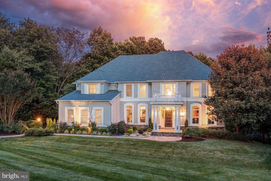 Here is the best find in Oakton with features that add up to an amazing opportunity. This one of a kind stone & stucco custom build by Bo-Bud Construction is situated privately on a secluded cul-de-sac in one of the most central and convenient locations. Top-notch schools and the attractive residences of Fox Den Estates boost the desirability of this ideal locale. All this, with no HOA fees!  Your family will love that there are FIVE large bedrooms upstairs, supported by four full baths on that same floor. An additional full bathroom below is convenient for visitors using the guest room on the lower level. Other key notables are the three-car garage, walkout elevation, entertainer's deck, inviting hardscape patio, full season blooms, and space to play and run on a full acre. The central family room flows from the kitchen, enhanced by a cozy ceiling fan and alluring fireplace that comes to life with the flick of a switch.  Upgraded recessed lighting is everywhere!  If you like to cook, you will love the gas burners topped by an oversized hood and double wall ovens. There are plenty of productivity spaces right here at home starting with the main floor office, a master suite with a separate sitting room, and two large storage rooms in the lower level that can double as a  shop, craft room, or exercise space. Have peace of mind; new architectural shingles are in place plus other conscientious maintenance performed by the owners to keep this fine home in fine condition.