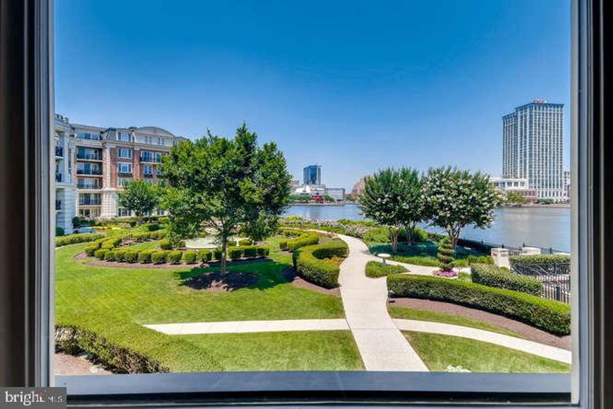 Contemporary luxury at Baltimore's premier waterfront address. This stunning 2 BR, 2 BA condo features designer hardwoods, Gourmet Kitchen with Viking stainless steel appliances, spacious Primary Suite with spa bath, and incredible views of the English Gardens and Inner Harbor from every exposure.  Enjoy the Legendary 5-star amenities The Ritz-Carlton Residences has to offer: 24/7 Concierge, Valet, & Security, an Indoor heated Salt Water Pool, a gracious Gym w/ an additional Movement room, Theater, Board & Club Room, Guest Suites, and more! Arrive directly into your private vestibule, via your semi-private elevator, to instantly begin appreciating the effortless Ritz lifestyle.