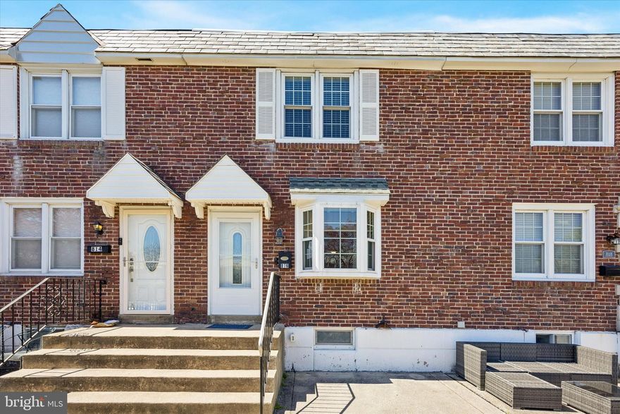 Welcome to this charming, well-maintained 3-bedroom, 1.5-bath interior rowhome/townhouse nestled in one of the most desirable neighborhoods in Glenolden — the highly sought-after Briarcliff.
Blending warmth, comfort, and thoughtful updates, this beautifully updated home offers 1, 152 square feet of inviting living space designed for everyday living and effortless entertaining. Step inside to find a cozy yet functional layout that immediately feels like home. The updated kitchen features custom cabinetry, offering both style and practicality for cooking and gathering.
Upstairs, you'll find three full-size bedrooms and a bright full bathroom, now enhanced with a brand-new skylight that fills the space with natural light. The finished basement expands your living area even further— complete with a convenient powder room, dedicated storage space, and direct access to the rear of the home.
One of the true highlights is the custom-built rear deck with a roof — a perfect extension of your living space. Whether you're enjoying your morning coffee, hosting friends, or relaxing after a long day, this covered outdoor retreat offers year-round enjoyment. The rear area also provides access to your private parking space and a storage shed for added convenience.
Major updates, including a recently upgraded HVAC system (2024) and a new roof, provide peace of mind and long-term value.
Perfectly positioned for commuters, this home offers quick access to 1-476, 1-95, Center
City Philadelphia, the Philadelphia International Airport, and the city's sports complexes. You'll also enjoy close proximity to shopping centers, restaurants, and public transportation — making everyday living both easy and accessible.
With No HOA, a prime location, and a warm, welcoming feel throughout, this home is ideal for families, first-time buyers, or retirees looking for comfort and convenience in a truly special neighborhood.
Don't miss the opportunity to make this Briarcliff gem your HOME.