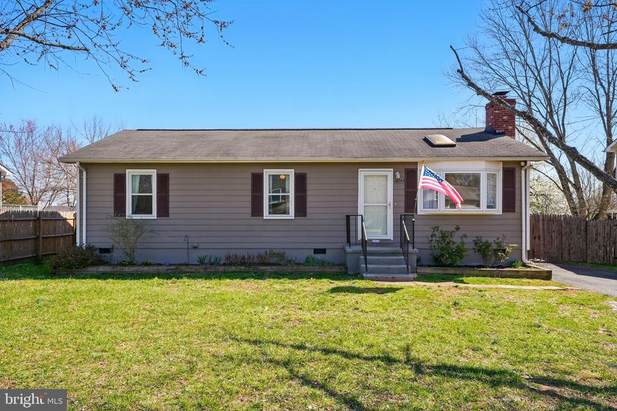 Located at 10744 Blake Lane in Bealeton, Virginia, this charming 3-bedroom, 2-bathroom rambler offers 1,104 square feet of comfortable living space on a 0.28-acre lot. Built in 1988, the home features a living room with cathedral ceilings, a wood-burning fireplace insert, a bay window and a skylight that fills the space with plenty of natural light. Most of the windows were replaced in 2020. The kitchen is equipped with granite countertops and stainless-steel appliances. The exterior boasts a deck and large fenced in back yard. It also has a large shed being sold as is. The property backs to a vast open common area, providing a serene backdrop.