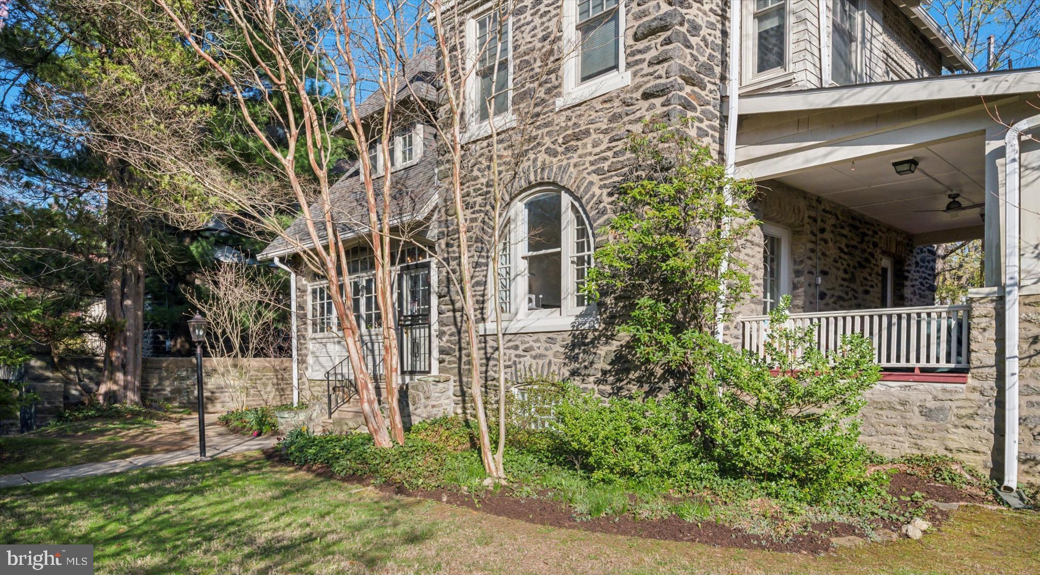 Welcome to this Stunning Detached Victorian Queen Anne Home in the understandably sought-after West Mount Airy neighborhood. Crafted from beautiful Wissahickon Schist, this timeless residence is simultaneously elegant and comforting.
Through the entry sunroom you will find expansive common areas providing the perfect setting for hosting guests or enjoying cozy family moments. With 5 spacious bedrooms and 3.5 bathrooms this home offers plenty of room to expand and stretch out! Original architectural details throughout, including built-in bookshelves, hard wood inlaid floors and large deep windows, create an inviting atmosphere with abundant natural light.
Step outside to a large, private yard – an ideal space for outdoor activities or peaceful reflection. A stunning blossoming cherry tree is the celebrated centerpiece of this private oasis in Springtime. The breezy side porch offers a serene spot to enjoy your morning coffee or unwind with an evening libation.
Relax and enjoy many aspects of this home that have been updated and modernized while embracing the opportunity to bring your custom vision for its next glow up! Dream kitchen or bath? Make this home your own!
With modern central air conditioning, you'll enjoy year-round comfort. Plus, the convenience of a driveway and garage ensures parking is never a hassle.
Located a stone's throw to the regional rail, you’ll have quick and easy access to Center City Philadelphia, making commuting a breeze. Central in the community to many walkable amenities: Weavers Way Coop, Wissahickon Trails, coffee shops, groceries, library.. the list goes on!
Don't miss an opportunity to call this exceptional property your home!
**square footage and tax information taken from public records**