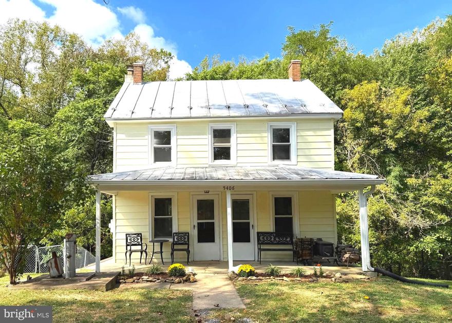 This great Home is back on the market! The previous buyer’s financing fell through. Appraised above current list price and  FHA eligible. Welcome to life in the country with this charming and unique 2 bedroom, 1 bath farmhouse situated on 1.5 peaceful acres!  Just outside of the wonderful town of Boonsboro, MD, this home shows well with fresh paint and new carpet throughout (hardwood floors under carpet)! The attic is also finished creating a great additional space full of possibilities. Enjoy relaxing on the front porch or explore the woods behind the house, and the property backs to a stream. There is also a fenced area which could be a dog run, garden, or play area. The shed has a new roof, is spacious, and might make a great workshop.  Updates In 2005 included- Replacement Windows, Bathroom & Kitchen, Wiring & Plumbing, Water Treatment System, & Concrete cellar basement.  No HOA!  Why rent when you can own! Schedule your tour today!