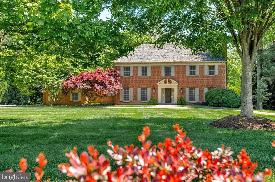 Stately 1982 brick Colonial on 3 acres located just 1.4 miles from the Potomac Village!  Professionally landscaped lawn with mature trees and shrubbery, 2-car secure garage parking, and handsome approach leading inside. Offering tremendous scale with 5 bedrooms, 5 baths and 2 half baths. Walkout level to rear patio.  Gourmet kitchen with stainless steel appliances overlooking the rear garden. The 2nd Level Primary Suite includes walk-in closets and bonus office space ; and the Primary Bath includes dual vanities, walk-in shower, and a soaking tub. The Lower-Level expansive Recreation Room opens to a separate office and exercise room.