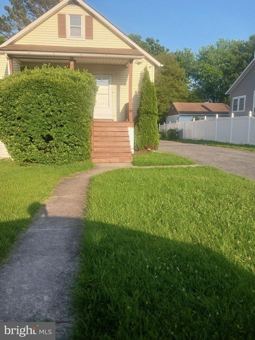 JUST REDUCED!! PROPERTY MAY QUALIFY FOR A FHA 203K LOAN PROGRAM! PROPERTY IS BEING SOLD “AS IS”. Great 3 Bedroom 2 Full Bath Cape Cod in Desirable Area.  Live in Property and Plan your Projects as you Enjoy the Privacy and Relaxation! Dead End Street. Little to no Traffic. Seller will Convey with the Property Brand New, Still in the Boxes, Stove, Dishwasher, Microwave and 5 Brand New Windows. There is also a New Handrail for Upstairs.  Washer and Dryer Convey. Hallway has Shiplap Wall Paneling, Newer Floors, Lower Level carpeting, Laundry and Storage Area, Workshop and Room under the back porch.  Large Rear Fenced yard with Detached Garage, Long Driveway to fit lots of parking! Ring Camera and Motion Lights installed.  Also includes an Eufy Security Camera.  Must See! So Many Amenities, Come Bring Your Finishing Touches. PROPERTY IS BEING SOLD “AS IS”.