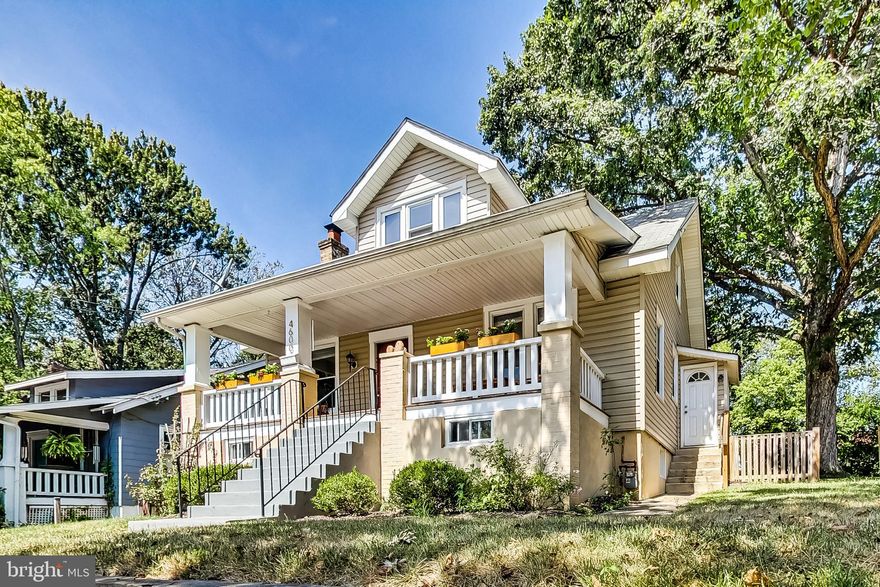 Riverdale Park Bungalow resting on .02 acres! Don't miss this well cared for and updated 4 bedroom 3 bathroom beauty. The sun drenched main floor offers you combined living, kitchen and dining with a formal/ open dining area. The kitchen has been updated to include a huge island that will satisfy all of you cooking and entertaining needs. The living room has been updated to include new built-ins. and hardwood floors abound. The bedrooms and bathrooms are generous in size and are centrally located throughout the home giving it great flow. The upper level primary bedroom is huge!  All bedrooms have ample closet space.  The main and upper levels are light filled.  The large and fully finished basement gives you a bonus room+plus. The large and flat backyard provides you a canvas to do virtually anything with. Enjoy everything Riverdale Park has to offer: parks, new shops and retail, convenient and easy access to Washington, DC, etc. Love where you live!!!