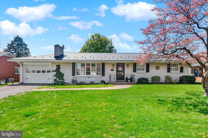 ...Nestled in the heart of Greencastle’s tranquil neighborhood, this beautifully maintained rancher offers a perfect blend of comfort and convenience. With three spacious bedrooms and a cozy bathroom, this home provides ample space for a growing family. The inviting living room features a warm wood-burning fireplace, creating a cozy ambiance. The conveniently located dining room overlooks the kitchen, making it an ideal spot for family meals. Ample cabinetry ensures the kitchen remains organized and clutter-free. The fenced backyard offers a private oasis for entertaining and outdoor activities. Notably, the roof was recently replaced in November 2025, ensuring the home’s longevity and durability. The heated and partially finished basement provides additional space for family gatherings and storage. Adjacent to the family room, a small workshop, laundry area with storage, and outdoor access offer practical amenities. To make this beautiful home yours, don’t miss out on the opportunity. To add to this already great home, the sellers are giving a 1 year maintenance plan for the A/C unit which will transfer to the new owner ! Call today for a tour and experience the charm of this exceptional property !