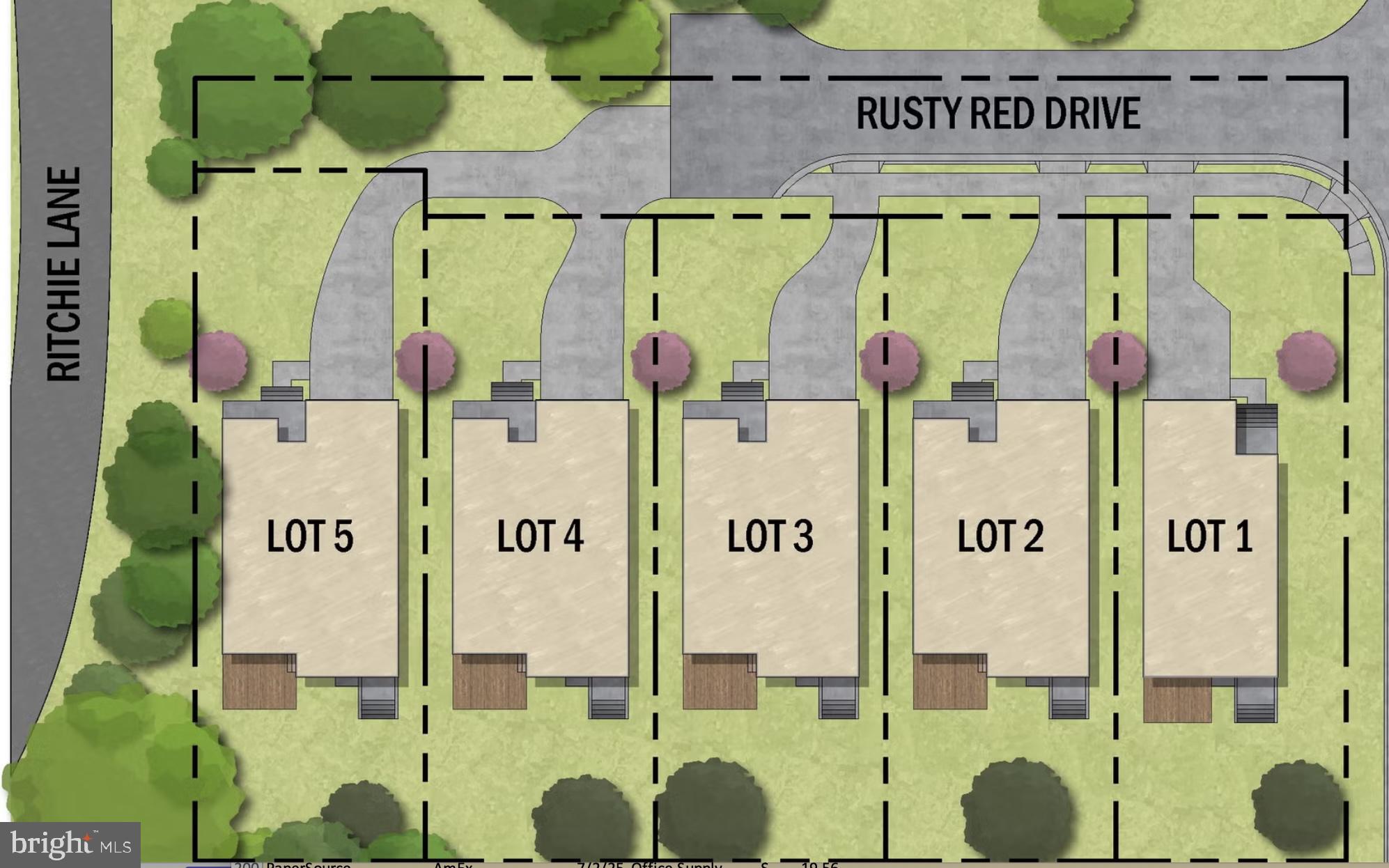 3 RUSTY RED DRIVE