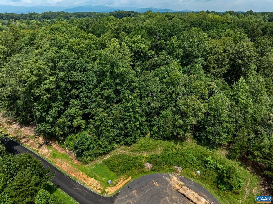 Fabulous location nestled in a peaceful cul-de-sac surrounded by 2.44 acres of mature hardwoods in the prestigious Hancock Farms subdivision.  BRING YOUR OWN BUILDER or WE CAN BUILD IT! The developer has a multitude of options for building a home that fits your lifestyle!  Our SMART floorplans can accommodate 1 level or 2 level living w/ an attached garage on a basement or crawl space.  Builder is willing to CUSTOM DESIGN a home according to your specifications. Hancock Farms is known for its neighborly, park-like setting and well-maintained community.  This level home site is conveniently located near all shopping, restaurants, schools, health facilities, and entertainment.  Quick access to RT 29 will get you to Charlottesville in 20 minutes.  Enjoy access to the Blue Ridge Mountains for hiking, camping, and outdoorsy fun activities. We can schedule a tour of our homesites currently under construction for a hands-on experience of our quality materials and workmanship. Click on our VIRTUAL TOUR of walking through the woods and aerial scenes of the subdivision.  Check out our TO BE BUILT listings priced at $675,000 (price includes the lot) at 258 & 242 Palmer Place, Ruckersville, VA 22968 (MLS# 667494 & MLS# 670251).