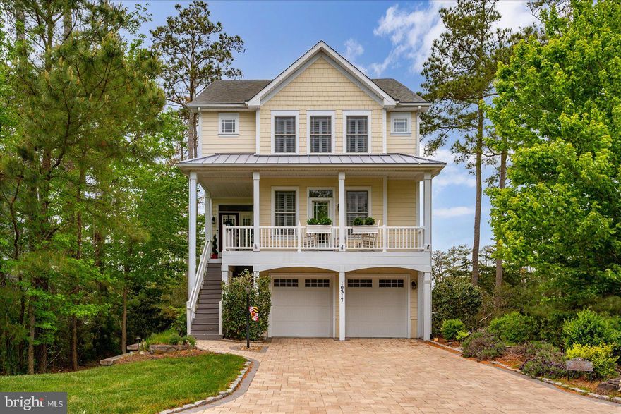 Welcome to Glen Riddle — one of the Eastern Shore’s most sought-after gated golf communities. This exceptional single-family home offers breathtaking water views and the perfect blend of luxury, comfort, and coastal living. Start your mornings with stunning sunrises from the front deck and unwind each evening with spectacular sunsets from the back deck. Inside, the home is designed for both everyday living and entertaining. The epoxy-finished garage leads to an enormous, encapsulated storage and workshop area, offering incredible flexibility and organization space. Upstairs, a spacious secondary living area serves perfectly as a movie room, second family room, home office, or guest retreat. Residents of Glen Riddle enjoy resort-style amenities including a pool, fitness center, clubhouse, and two championship golf courses. Plus, the neighborhood is home to Ruth's Chris Steak House, adding upscale dining just moments from your doorstep. Conveniently located near beaches, marinas, shopping, and dining, this home offers the very best of coastal Maryland living.