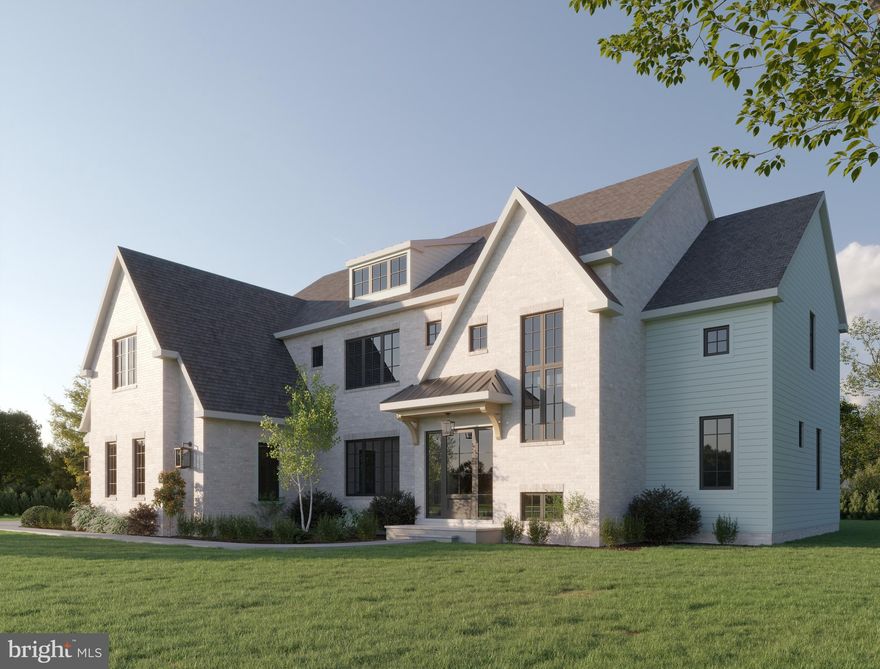 There’s nothing else like it in Lower Gwynedd: a breathtaking, brand-new home that delivers modern luxury, timeless design, and total privacy at the end of a private lane. This stunning new build offers nearly 6,000 square feet of pure sophistication, where every detail has been thoughtfully crafted. Estimated completion Winter 2026 ensures you can plan ahead while still enjoying the chance to personalize. Wide 7.5 inch wire brushed European oak hardwood floors, soaring 10-foot ceilings, and a coffered great room ceiling set the stage for gatherings both grand and intimate. Cook like a chef with top-of-the-line Subzero and Wolf appliances, pour cocktails at the dedicated scullery bar, and host unforgettable evenings that flow easily to the covered veranda and sundeck. A first-floor study with its own full bath doubles as a private guest suite, while the sunlit finished lower level opens endless possibilities—host game nights, design a home theater, or select the optional wellness center with gym, sauna, and cold plunge. The owner’s suite offers the spa-level retreat you’ve always wanted, complete with an optional wet room, while the junior lounge upstairs provides a stylish escape for family or guests. Just outside, you’ll enjoy award-winning Wissahickon schools, top private academies, and every convenience from Whole Foods and Starbucks to Ambler’s buzzing restaurants and boutiques, and quick access to the countless shopping conveniences on Route 309, a 6 minute drive to the PA Turnpike, and the Ambler train station.  For a limited window, you have the rare opportunity to make your own finish selections; flooring, tile, lighting, and more to customize your home.  Act now to make it yours before that window closes and these choices are no longer available. This isn’t just another new construction; it’s the kind of home that changes how you live every day. Walk through the doors, stand on the sundeck and you’ll know instantly - this is where you were always meant to be.