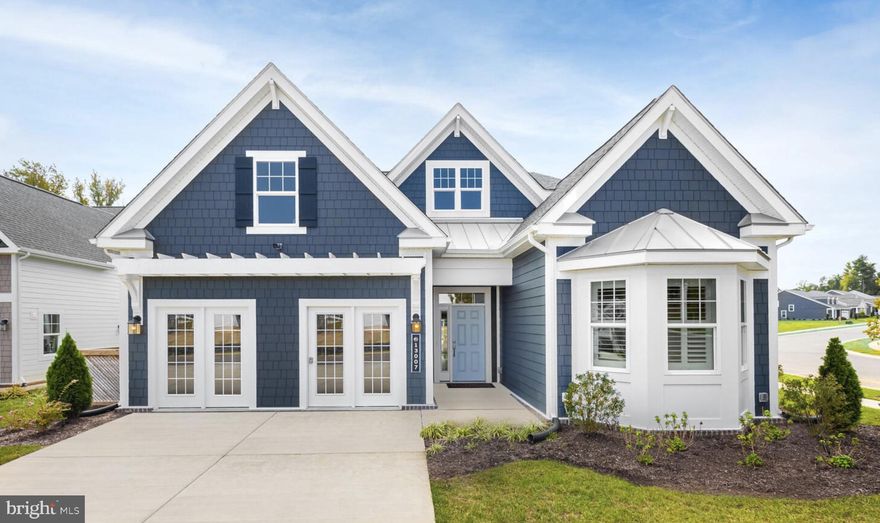 *This home is to be built, photos are of a model home.* Lightship Cove is located 9 miles from downtown Rehoboth Beach, 6 miles from downtown Lewes and 7 miles from charming downtown Milton. Lightship Cove is a boutique community tucked off of Fisher Road surrounded by permanent land preserve. With easy access to the beach and very direct routes to urban areas, you can dig your toes in the sand in just minutes or commute to the airports or cities easily! The Beacon at Lightship Cove features an outdoor pool, pool house/restrooms, pickle-ball courts, walking trail, tot-lot/ playground area, outdoor pavilion/courtyard area, and fire pits. The Montauk plan offers one-floor living starting at 1,660 heated square feet with the option to add additional square footage with an upstairs and/or a basement (on specific homesites). The plan offers a luxurious owner's suite with double vanities and two walk-in closets and with the two additional bedrooms, you have plenty of room to host guests or create your dream space. The large kitchen opens up to the dining and great room with beautiful back windows keeping the space open and bright. Additional options are available to personalize this floor plan to fit exactly what your needs are. Basements are available on specific homesites. Additional features of note include 6 inch exterior walls with R-23 blown-in insulation, advanced framing, and a tankless Rinnai water heater makes this home more energy efficient and the community is supplied by natural gas.