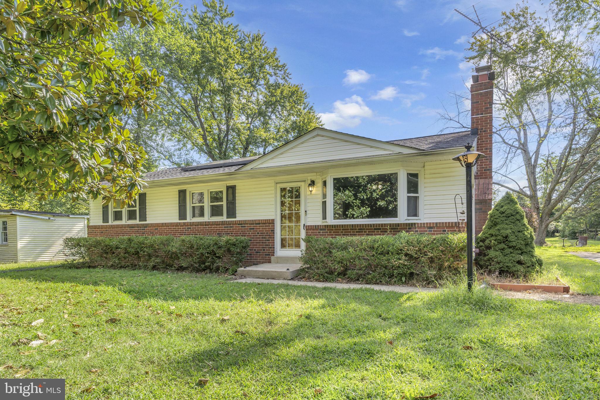 Looking for the perfect homestead lifestyle? Look no further—this charming property offers nearly 1.5 acres of flat, usable land with endless possibilities. Imagine cultivating your own garden, raising bees for fresh honey, or keeping chickens, all while still having plenty of room to expand and let your imagination soar. The home itself provides peace of mind with major updates already completed, including a roof only five years old, a 2018 50-Gal. water heater, a 2016 HVAC system, and a brand-new septic tank and drain field installed in the summer of 2023. Solar panels were added at the beginning of this year making your electric bill with the monthly lease of the panels $161 a month. ( Offering wonderful privacy with just one neighboring home, this spacious 4-bedroom, 2-bath residence combines comfort with country charm. Ideally situated for a reasonable commute to the Washington, D.C./metro corridor, you’re just minutes from Waldorf, Upper Marlboro, and Joint Base Andrews. Don’t miss the chance to make this versatile property your forever home—schedule a showing today! (Shed being sold “as-is”)
