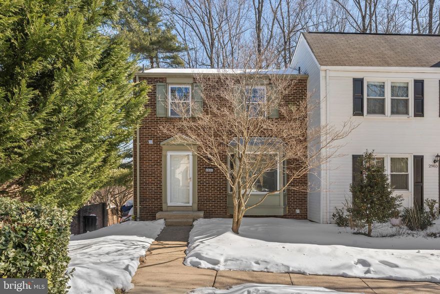 Welcome to 2901 Everleigh Way, a beautifully updated end-unit townhome ideally located in the heart of Fairfax. Updated throughout, the home features fresh 2025 interior paint and gleaming hardwood floors on the main and bedroom levels. The light-filled main level offers a seamless living and dining space that opens to a modern kitchen with brand-new stainless steel appliances (2025), granite countertops, tile backsplash, and updated lighting and fixtures.

The upper level includes three comfortable bedrooms, generous closet space, and a renovated full bath. The lower level adds flexibility with a spacious recreation area featuring new 2025 LVP flooring, a full bath, and walk-out access to a fully fenced patio, perfect for entertaining or unwinding outdoors. Major updates include a 2015 HVAC system and a 2016 water heater.

Located just minutes from the Mosaic District’s dining, shopping, and entertainment, this home also offers easy access to I-66, I-495, Arlington Boulevard, and Lee Highway. With modern upgrades, low-maintenance living, and an unbeatable location, this Fairfax townhome is one you won’t want to miss. Schedule your tour today!