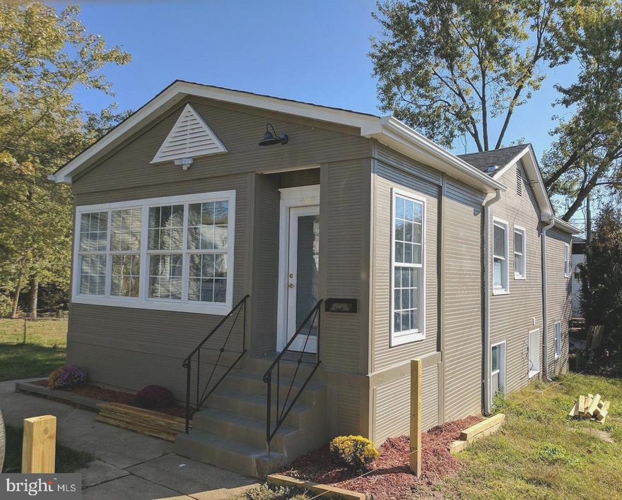 Beautiful Renovated Colonial near Laurel Historic District with a Commercial (Zone C-2). The Main level offers 2-BR, 1BA with New Kitchen, New Spa Bath, Recess Lighting, and Hardwood Floors, The Lower level w/separate entrance has 2-BR, 1-BA & Kitchenette. New Roof, New HVAC, New Plumbing, New Siding, and more.  Ideal location near I-95, to Baltimore /DC & ICC. A must-see property. Section 8 applicants are welcome to apply. If you see it today you can move in tomorrow. Apply online through RentSpree. All applicants will also need to submit a complete rental application, a copy of their Driver's License, and 2-last pay stubs or last 2-years of taxes.