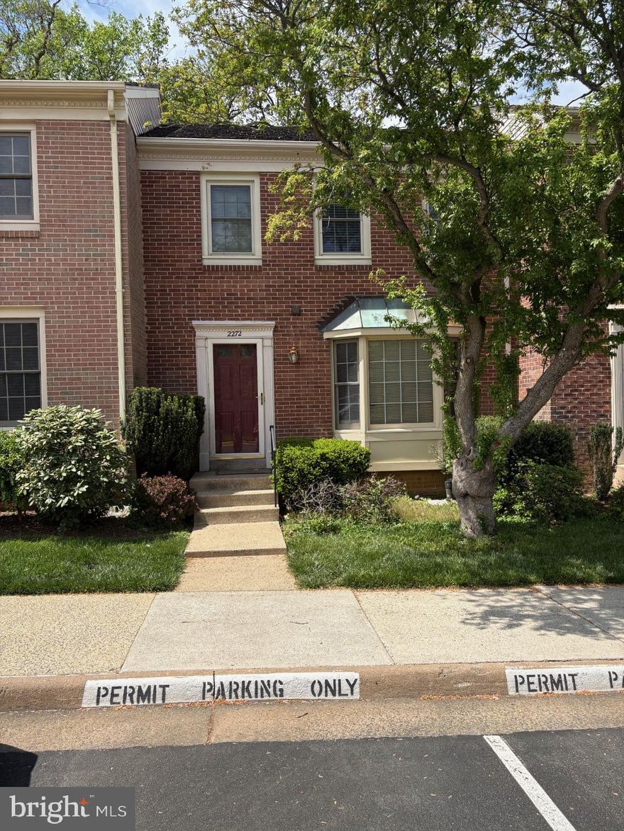 Welcome home to Cartbridge Road in Idylwood Station.  Convenient to Rt. 7, Rt. 66 and 495.  Located a mile from the West Falls Church Metro.  This is the idea location for commuting, everyday needs and entertainment . Very close to Tyson's Corner, Seven Corners, Mosaic District and other shopping.  This home is ready for it's next tenant.  BRAND New carpet in basement, freshly painted, kitchen cabinets painted, new hardware and toilet in the bathroom and new bedroom closet door.  The rear deck was newly painted.  Tenant pays all utilities.