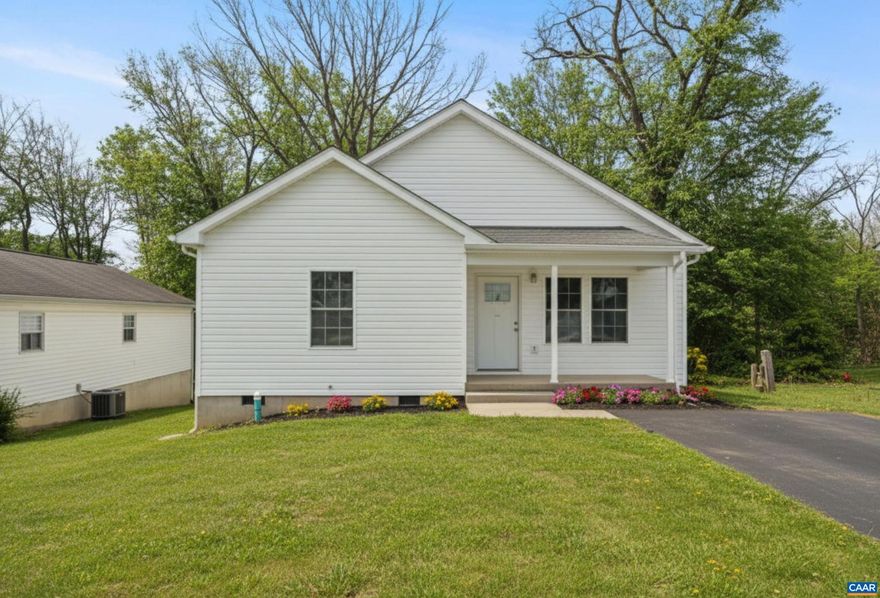 New construction!  More pictures coming soon.  Enjoy one-level living with this custom built home. Meticulously crafted, every detail has been thoughtfully planned with you in mind. This home features a warm and inviting flow for convenience and functionality. From the welcoming front porch, the open concept design in the main living space is great for entertaining and everyday living.  The primary suite is located at the back of the home for privacy and tranquility, and features a generous-sized bathroom and walk-in closet.  The kitchen features granite countertops and has an easy flow to the back deck for entertaining.  Sod has recently been installed, and the lot is deep, making plenty of room for pets and play.  The expected completion date for the home is 12/1/25.  Conveniently located to Delphine Avenue, Rte. 250, downtown Waynesboro, and I-64, come see it today!,Granite Counter,Painted Cabinets