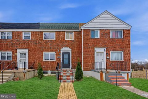 Townhouse For Sale - 7829 Scholar Road<br/> Baltimore County, BALTIMORE, MD 21222