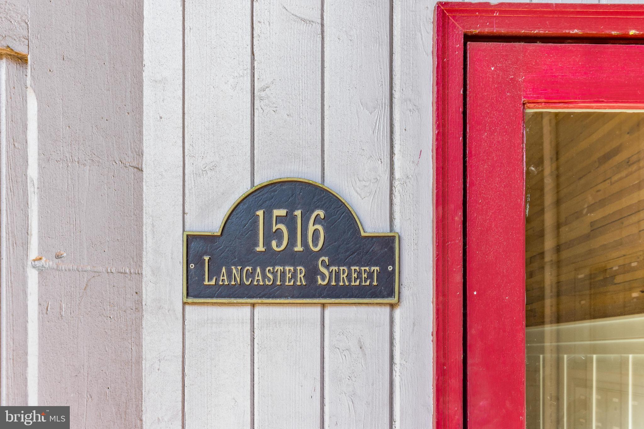 1516 LANCASTER STREET