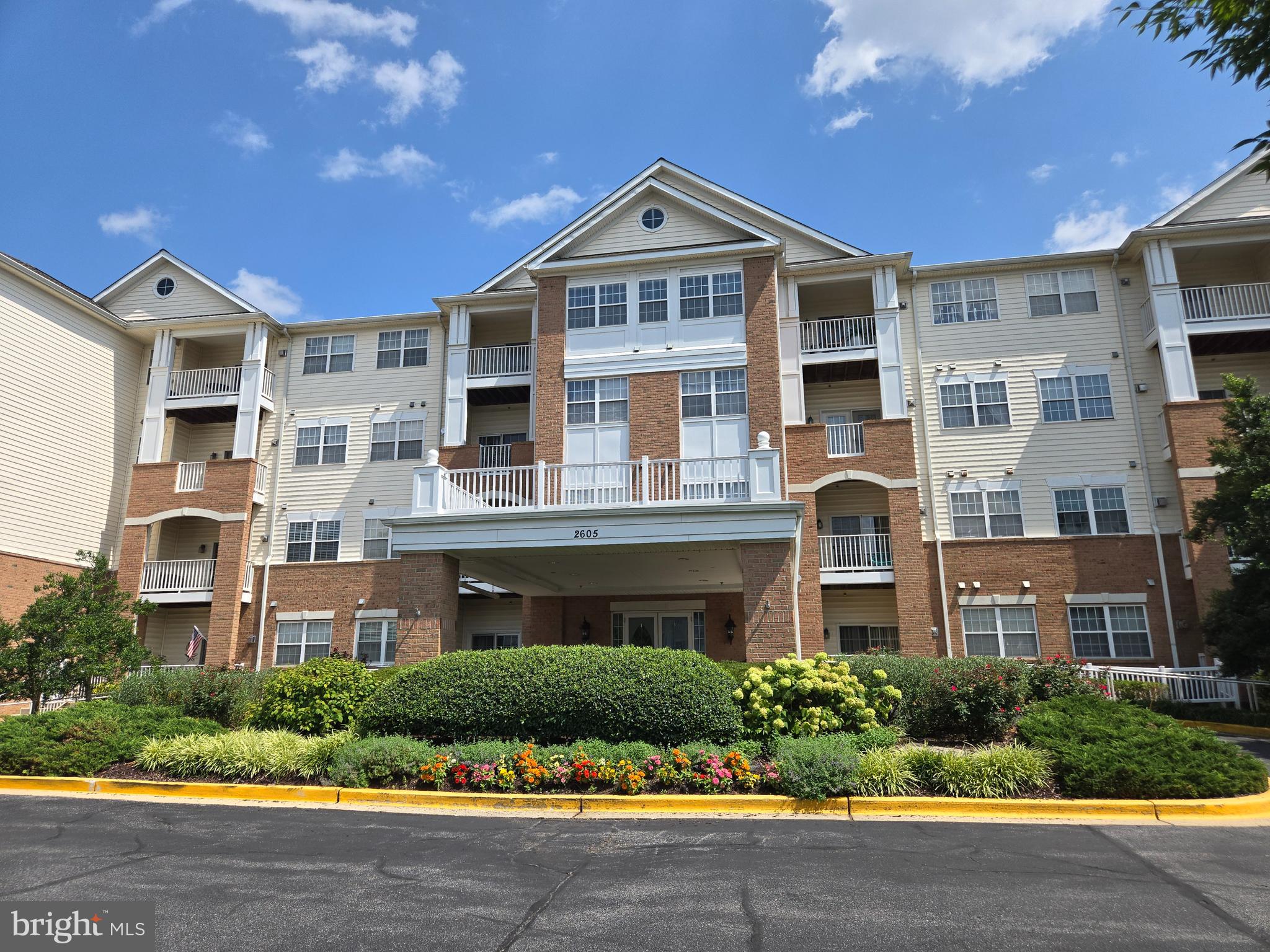 Stunning 55 and over, 2 bedroom, 2 bathroom, plus den condo in the thriving community of Waugh Chapel. Corner, light-filled unit has just been freshly painted, and new carpet has been installed. Perfect for entertaining, as the large kitchen overlooks the family room. Condo has a large foyer, with a full-size laundry room. The den is perfect as an office, reading nook, or sitting area. Step on to your balcony, and enjoy the views. This well-maintained, secured building has an activity room where your neighbors gather for events. Home comes with an underground parking space, and well as a storage area. Walking distance to endless shopping, and restaurants.