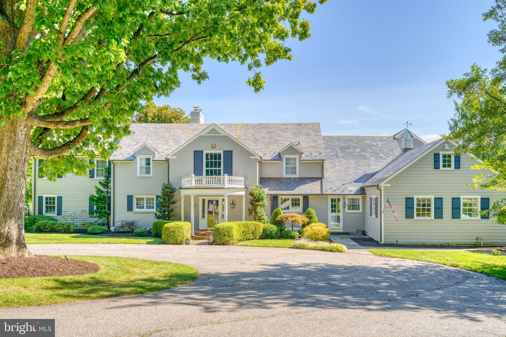 MAJOR ADJUSTMENT!! Extremely private in a picturesque setting yet convenient to the I83 and I695, this exquisite Falls Road estate leaves nothing to be desired! Expertly expanded and uniquely detailed custom designed, this six-bedroom house boasts stunning interiors. One of a kind chef's kitchen with coffered ceilings, oversized pendant lights, marble countertops over a grand island, commercial faucets, luxury cabinets and millwork. Breathtaking outdoor space made for entertaining. Sweeping lawns with newly designed contemporary covered patio, heated pool, large custom stone fire pit, all create a peaceful atmosphere of solitude and serenity. Set on nearly 3.5 acres, this extraordinary estate home is a must see.